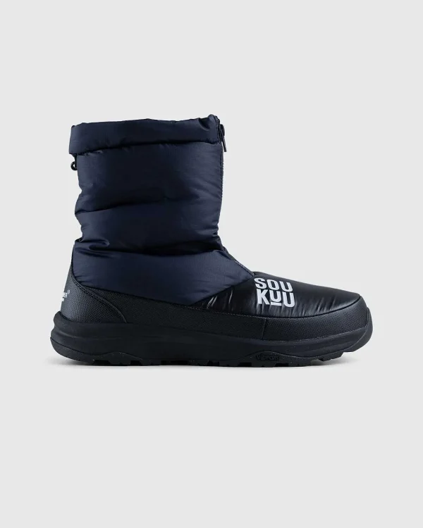 Støvler>The North Face Soukuu Down Bootie Sort/Navy