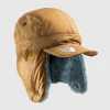 Hatte>The North Face Soukuu Down Cap Bronze Brun/Betongra