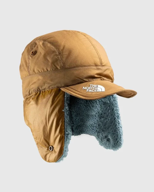 Hatte>The North Face Soukuu Down Cap Bronze Brun/Betongra