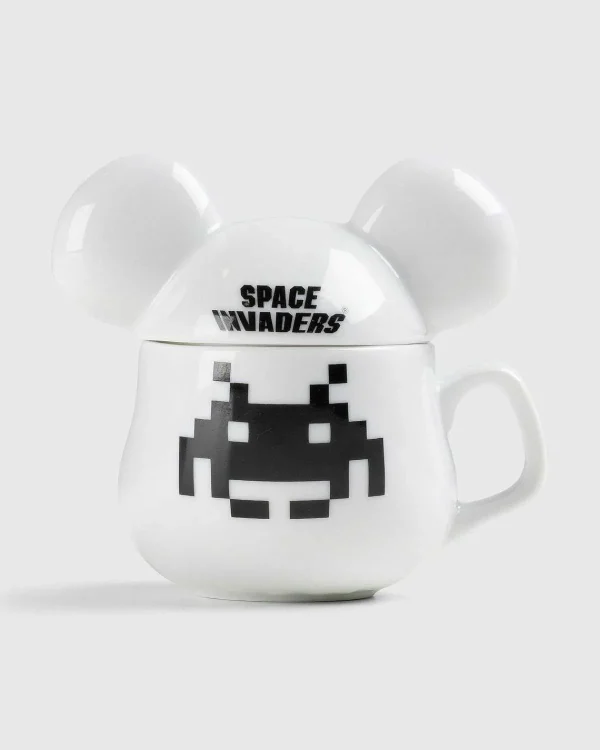 Hjem>Medicom Space Invaders Be@Rmug Hvid/Sort