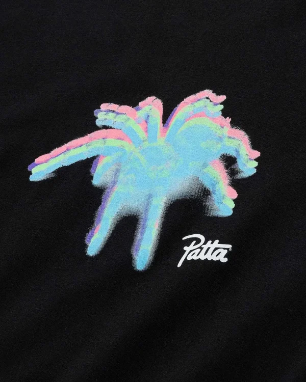 T-Shirts>Patta Spider T-Shirt Sort