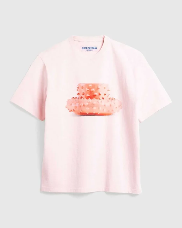 T-Shirts>Highsnobiety Spiky Kop Og Underkop T-Shirt Pink