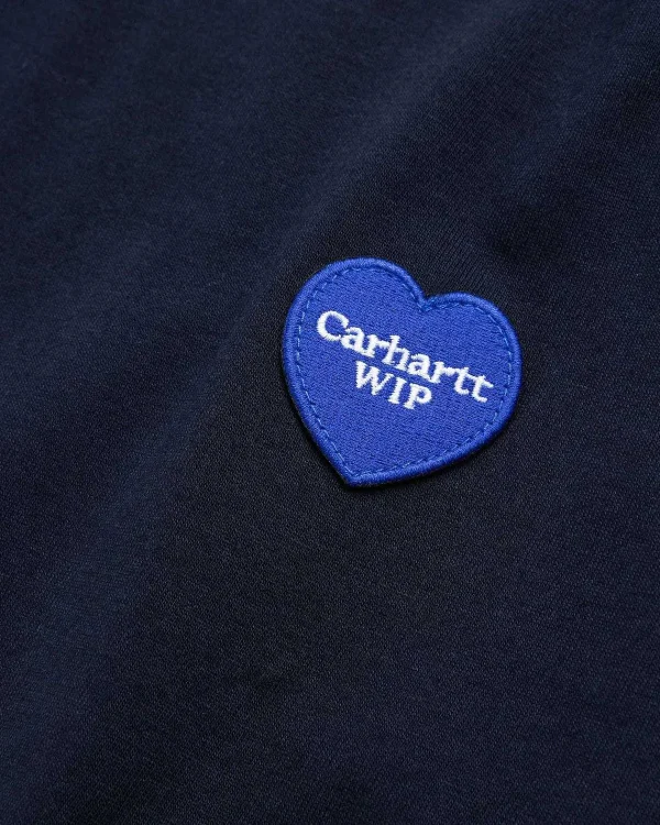 T-Shirts>Carhartt WIP S/S Heart Patch T-Shirt Bla