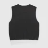 Strik>Bally St. Moritz Cashmere Vest Bla