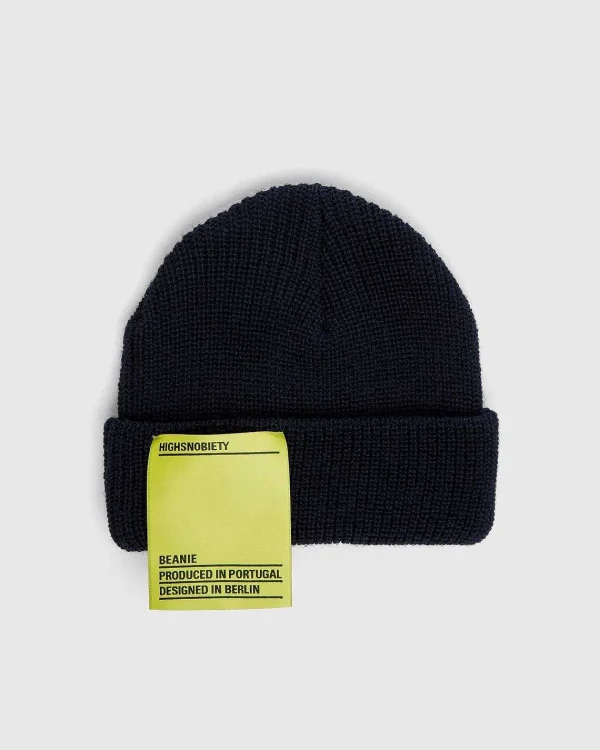 Vinter Tilbehør>Highsnobiety Staples Beanie Navy