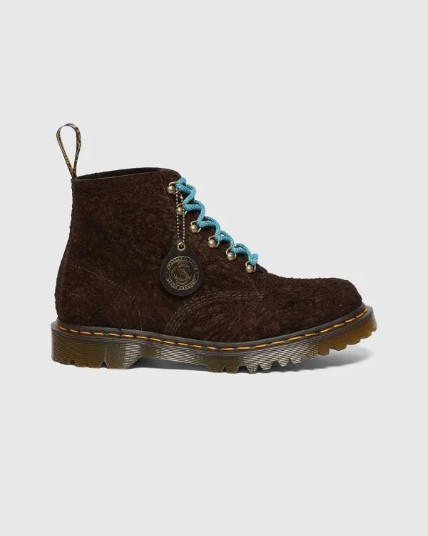 Støvler>Dr. Martens 101 Stovle Ruskind Morkebrun