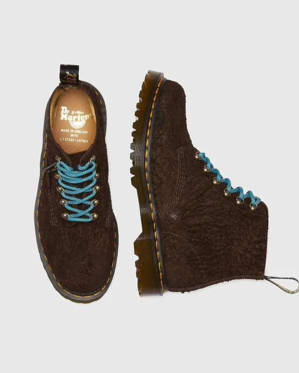 Støvler>Dr. Martens 101 Stovle Ruskind Morkebrun