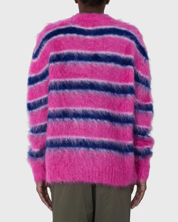 Strik>Marni Stribet Mohair Sweater Multi