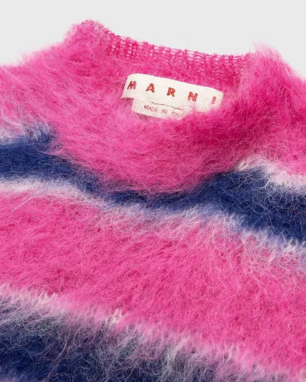 Strik>Marni Stribet Mohair Sweater Multi