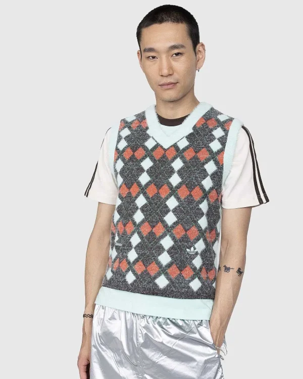 Strik>Adidas Strik Argyle Vest Multi