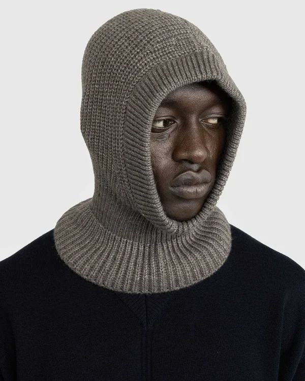 Vinter Tilbehør>Lemaire Strik Balaclava Donkey Grey