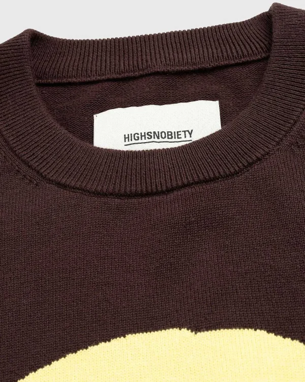 Strik>Highsnobiety Strik Crewneck Brun