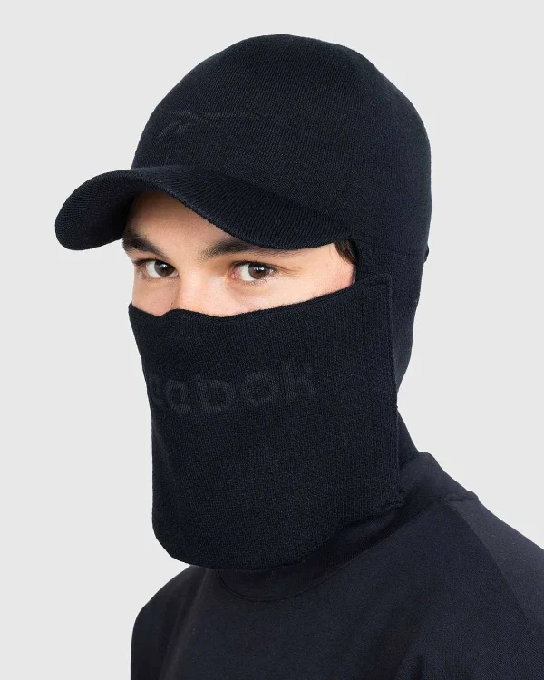 Vinter Tilbehør>Reebok Strik Maske Hat Sort