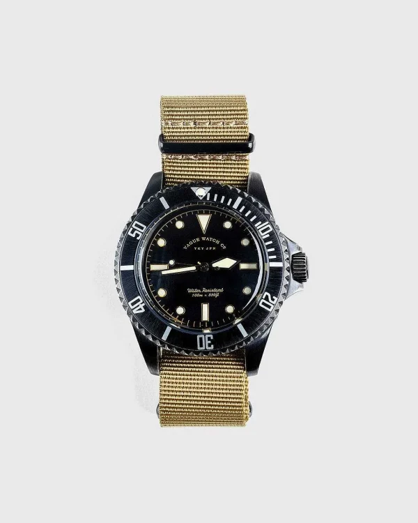 Ure>Vague Watch Co. Submariner Sort