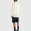 Strik>Auralee Super Hard Twist Rib Strik Boat Neck Pullover Ivory