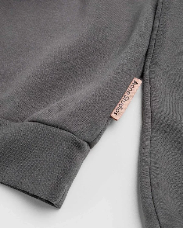 Sveder>Acne Studios Sweater Med Lynlas Mud Grey