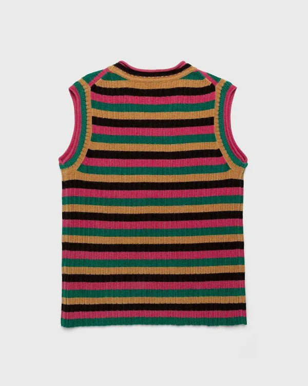 Strik>Wales Bonner Swing Stripe Strik Vest Multi