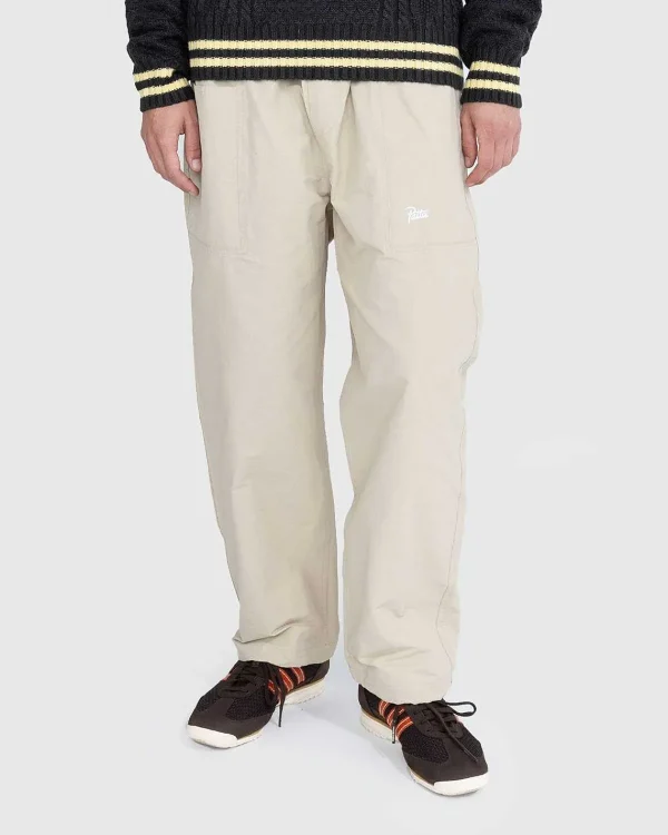 Bukser>Patta Tactical Chino Hvid Peber Med Baelte