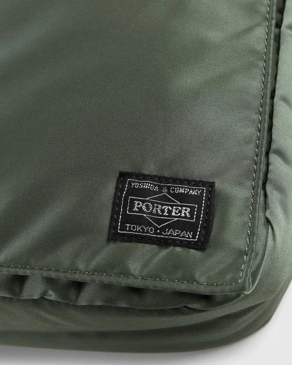 Tasker>Porter-Yoshida & Co. Tankvogn 2-Vejs Dokumentmappe Sage Green