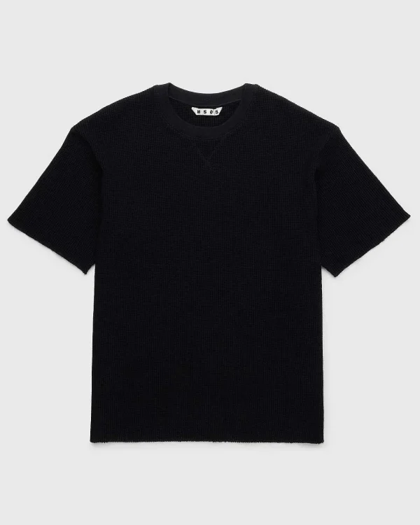 T-Shirts>Highsnobiety HS05 Termisk Kortaermet Sort