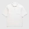 T-Shirts>Saintwoods Terry Cotton Polo Lysegra