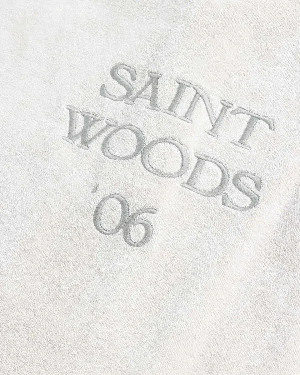 T-Shirts>Saintwoods Terry Cotton Polo Lysegra