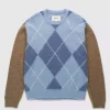 Strik>Highsnobiety Tjek Alpaca Sweater Multi Blue