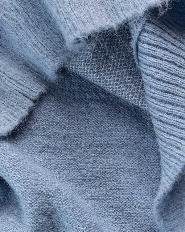 Strik>Highsnobiety Tjek Alpaca Sweater Multi Blue