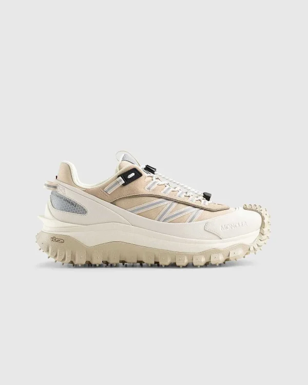 Sneakers>Moncler Trailgrip Low Top Sneakers Beige