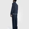 Overtøj>Highsnobiety HS05 Tropical Suiting Jakke Stripes Navy