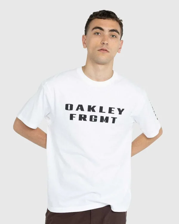 T-Shirts>Oakley T-Shirt Hvid