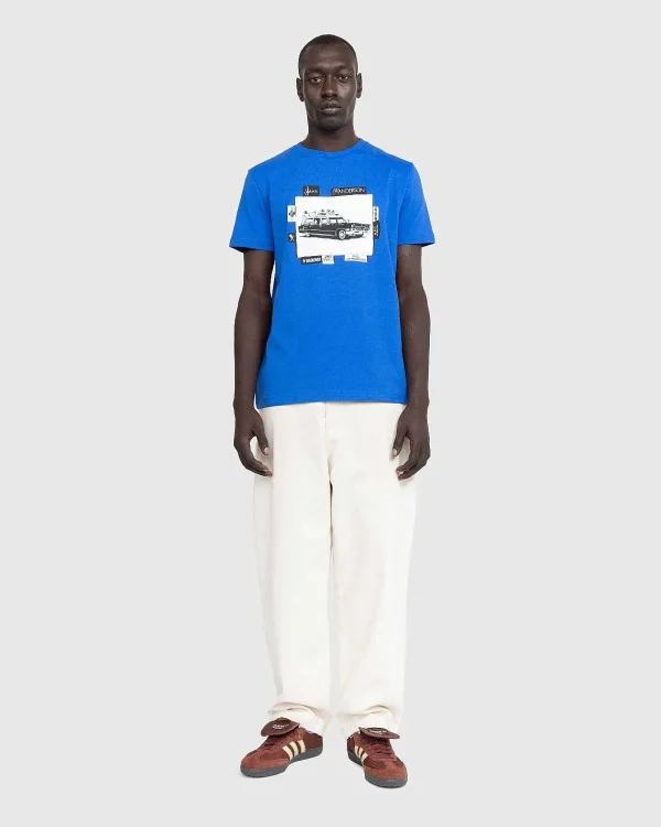 T-Shirts>A.P.C. T-Shirt Jo Blue