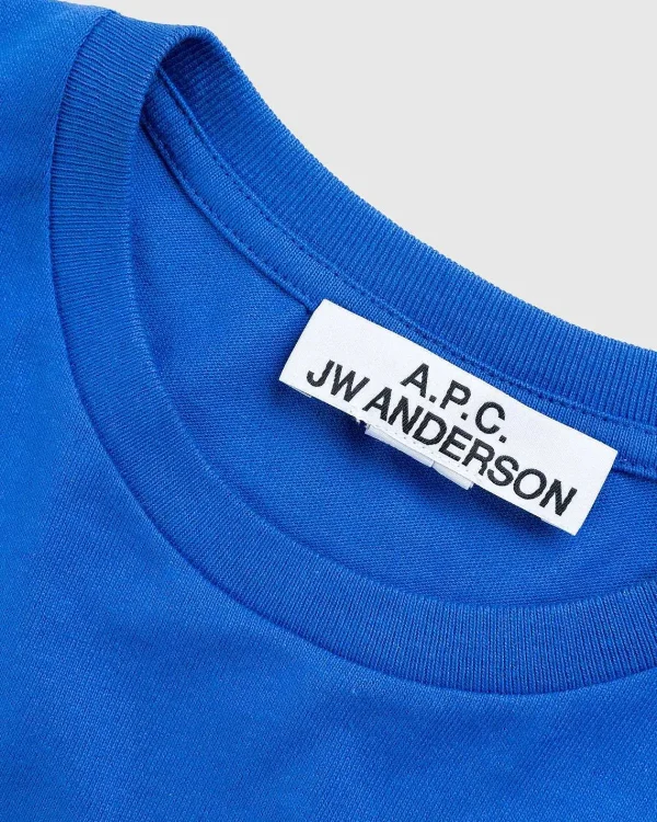 T-Shirts>A.P.C. T-Shirt Jo Blue