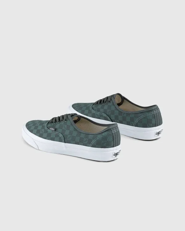 Sneakers>Vans Ua Og Authentic Lx Vault Checkerboard Green