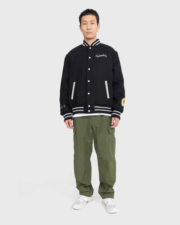 Overtøj>Highsnobiety Varsity Jakke Sort