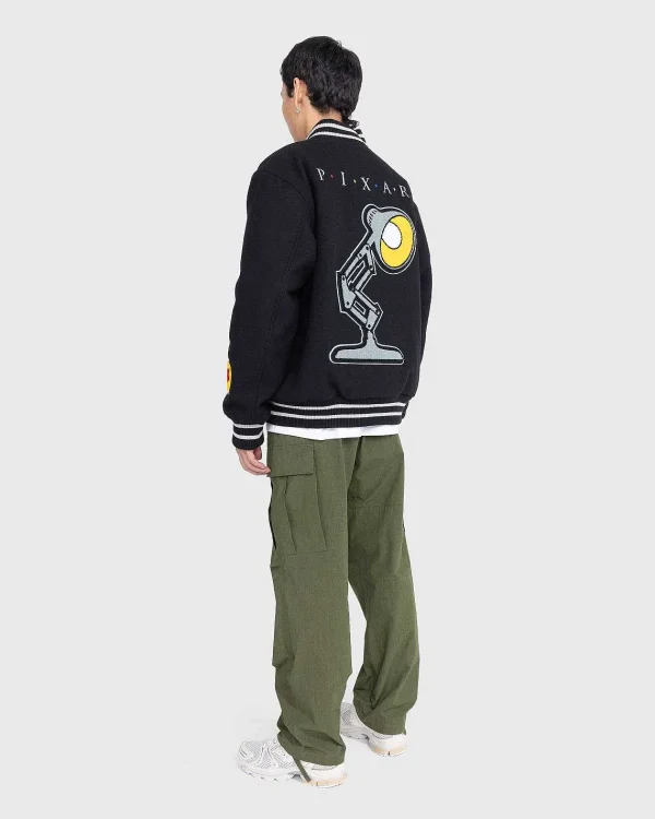 Overtøj>Highsnobiety Varsity Jakke Sort