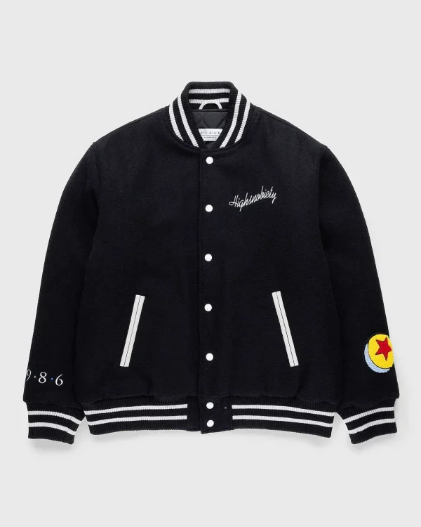 Overtøj>Highsnobiety Varsity Jakke Sort