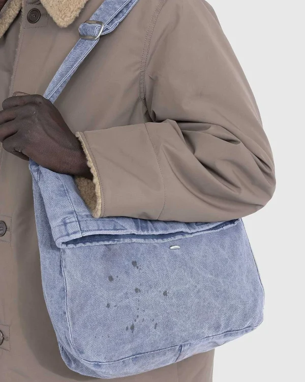 Tasker>Our Legacy Vasket Denim Sling Bag Sort