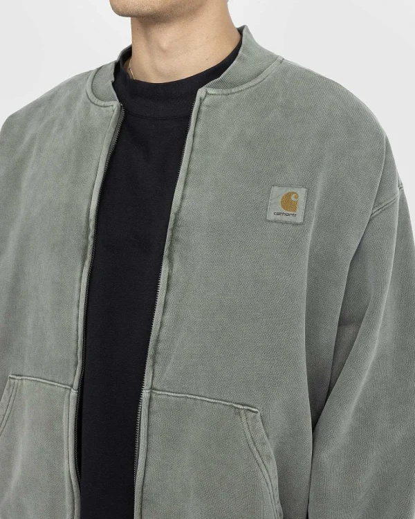 Overtøj>Carhartt WIP Vista Sweat Bomber Smoke Green