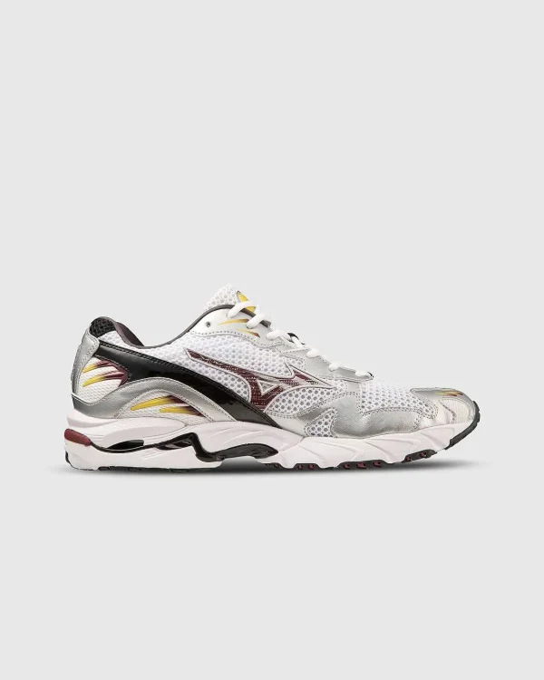 Sneakers>Mizuno Wave Rider 10 Hvid/Cabernet/Solv