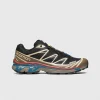 Vandre Sneakers>Salomon Xt-6 Black/Falcon/Co Hide