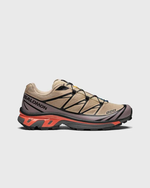 Sneakers>Salomon Xt-6 Hasselnod/Vagtel/Levende Koral