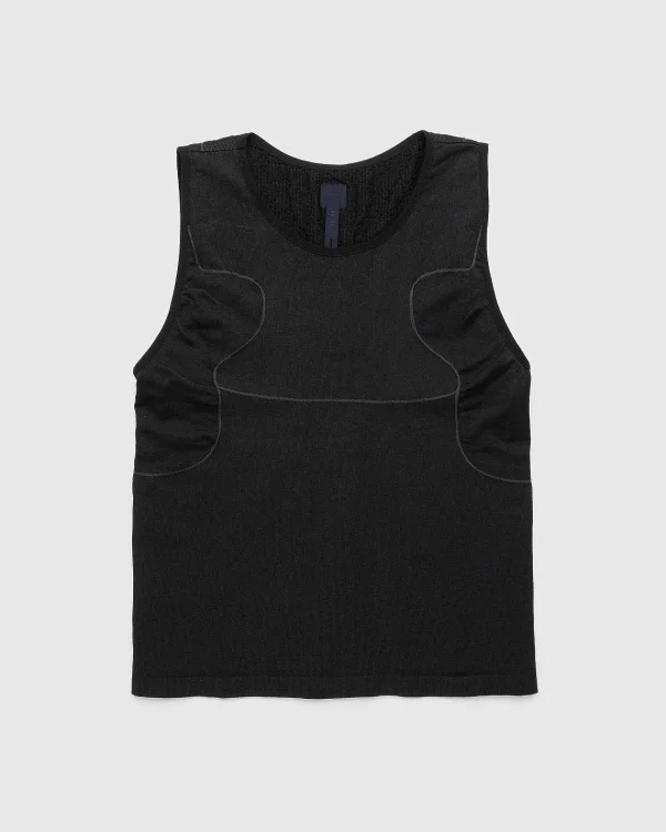 T-Shirts>_J.L-A.L_ Yovchev Strikket Vest Sort/Gra